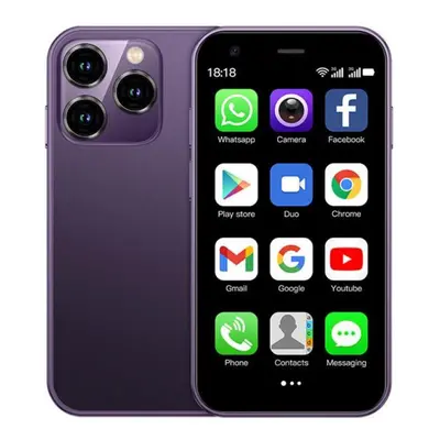 (purple, 2GB RAM 16GB ROM) Soyes Xs15 Mini Smart Phone 3.0 Inch Display 2gb Ram 16gb Rom Support