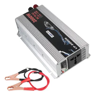 (220V) 2000w Socket With Usb Dc 110v To 220v Car Accessories Car Power Invertor Portable Vehicle