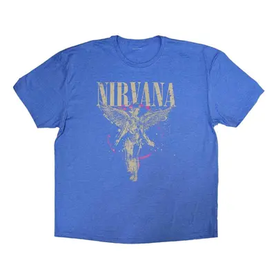 (light blue, XXL) Nirvana Unisex Adult In Utero Cotton T-shirt