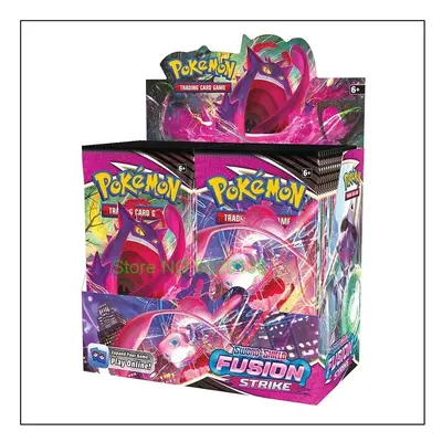 (324-Fusion Strike) Pokemon Cards TCG: Sword & Shield Fusion Strike Booster Box