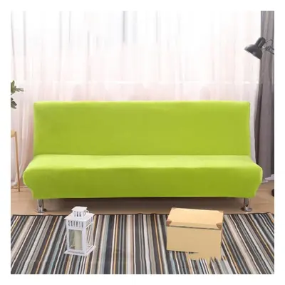 (lemon, Size) Plush Sofa Bed Cover Solid All -inclusive Slipcover For Sofa Bed Without Armrest C