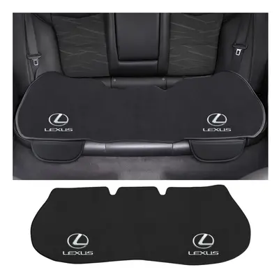 (back seat) Car Seat Cushion Non-Slip Cover Velvet Plush For Lexus logo NX GS RX IS