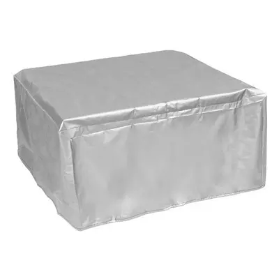 (Silver) 90x90x40cm Furniture Waterproof Cover Dust Rain Protect For Rattan Table Outdoor Cube R