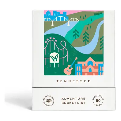 Tennessee Adventure Bucket List: Scratch-Off Cards for Outdoor Activities Tourist Attractions an