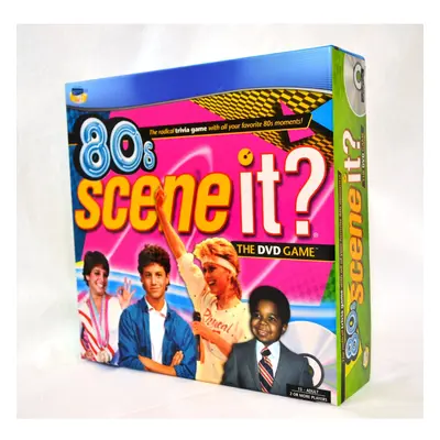 Scene It 80's Game With DVD Radical Trivia Questions