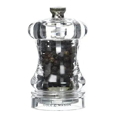 H12501P Acylic Capstan Pepper Mill | Precision+ | Acrylic | 85mm | Single | Includes x Pepper Gr