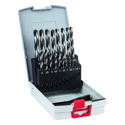 Bosch Professional 19-Piece PointTeQ HSS Twist Bit Set (for Metal, ProBox, Drill Driver Accessor