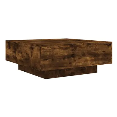 (smoked oak, x x cm) vidaXL Coffee Table Hallway Accent Side Table Sofa End Table Engineered Woo