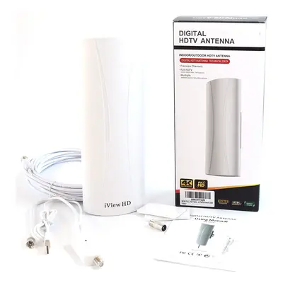 NEW FULL HD Freeview Amplified Digital TV Aerial Antenna For Outdoor & Indoor use 4K 1080P HD/VH