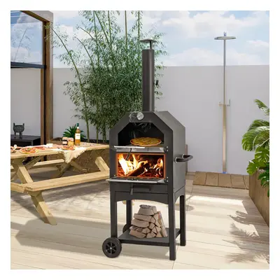 YODOLLA Outdoor Wood Fired Pizza Oven