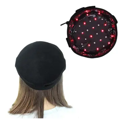 (black) Hair Beauty Product Recharge Regrowth Hair Led Hair Cap Helmet Treating Hair Loss Reduce