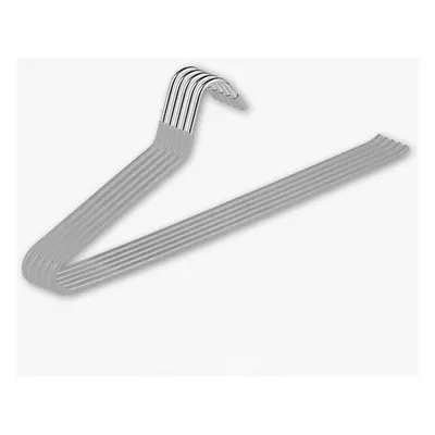 (grey, 20) Non-slip Coated Trouser Hangers For Home Storage And Drying Trouser Hanger