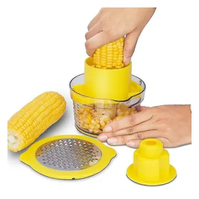 Corn Peeler Thresher Cob Kerneler Cutter Stripper Remover Kitchen Tool