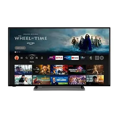 Toshiba UF3D Inch Smart Fire TV 139.7 cm (4K Ultra HD, HDR10, Freeview Play, Prime Video, Netfli