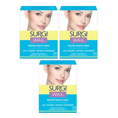 Surgi-wax Hair Remover For Face, Ounce (Pack of 3)