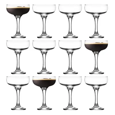 12x Clear 235ml Misket Espresso Martini Glasses - by LAV