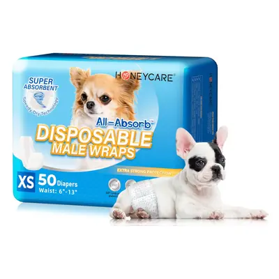 All-Absorb A27 Male Dog Wrap, Count, Extra Small