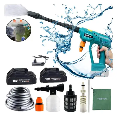 Cordless High Pressure Washer Gun +2xBattery+Charger-Makita Compatible