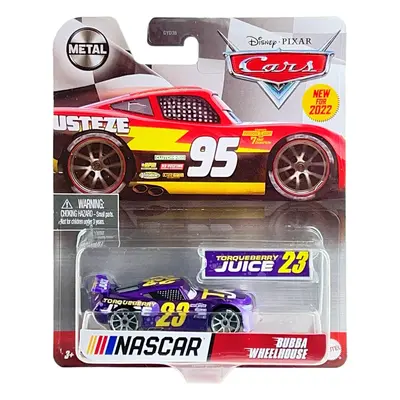 Disney Pixar Cars Diecast Metal NASCAR Series Torqueberry Juice #23 Next-Gen Racer Bubba Wheelho