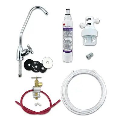 3M Under Sink Drinking Water Filter Kit with AP2-C405-SG Bacteria Rated Filter FULL DIY System -