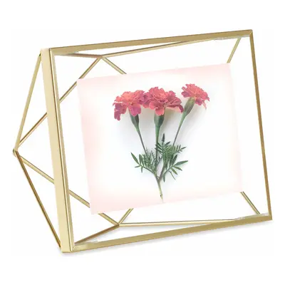 Umbra 313016-221, Steel Prisma Multi-Photo Frame, Gold (Matt), 4x6