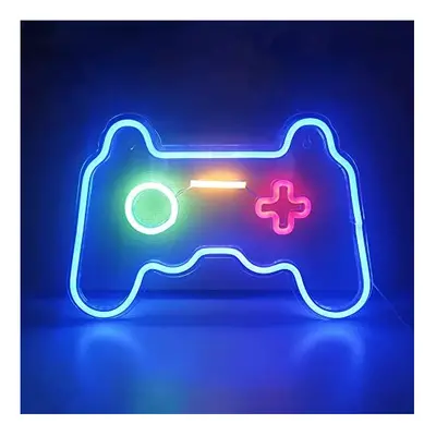 DMKYDM Game Neon Sign, Gamepad Controller LED Lights, Game Room Light Up Accessories, Hanging Ga