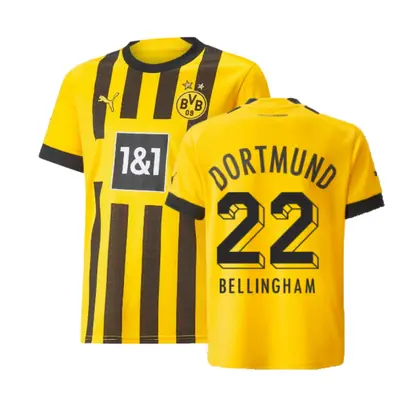 (MB) Borussia Dortmund Home Shirt (Kids) (BELLINGHAM 22)