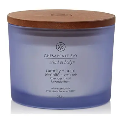 Chesapeake Bay Scented Candle | Serenity + Calm Wick Tumbler Aromatherapy Candle | Burn Time: Up