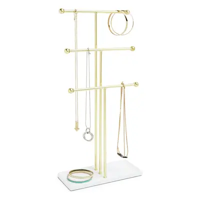 Umbra Trigem Hanging Jewelry Organizer â Tier Extra Tall Tabletop Necklace Holder and Jewelry 