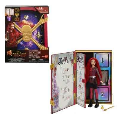 Mattel Disney Descendants: The Rise of Red Doll & Playset The Sorcerers Cookbook with Red Daught