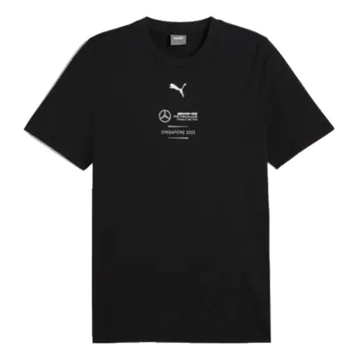 (XL) Mercedes Singapore Race Tee (Black)