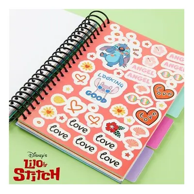 Stitch Sticker Book for Kids Over Stickers for Scrapbooking Colouring Pencils Activity Book - St