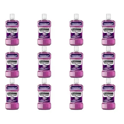 Listerine Total Care Mouthwash, 250ml (Pack of 12)