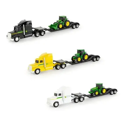 Tomy John Deere Plastic Semi with Trailer & Tractor Toy, Assorted Color - Piece - Pack of