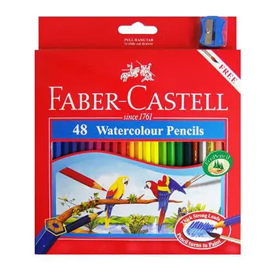 (48pk) Faber-Castell Coloured Water Color Pencils