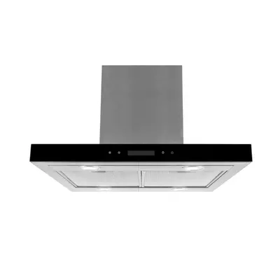 SIA ISL60SS 60cm Island Cooker Hood Kitchen Extractor Fan in Stainless Steel