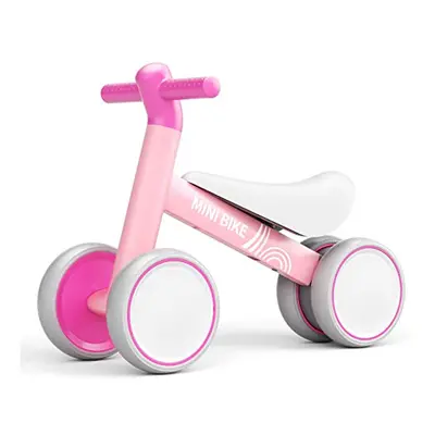 KORIMEFA Baby Balance Bike Year Old Ride On Toys Baby First Bike 1st Birthday Gifts for Girls Bo