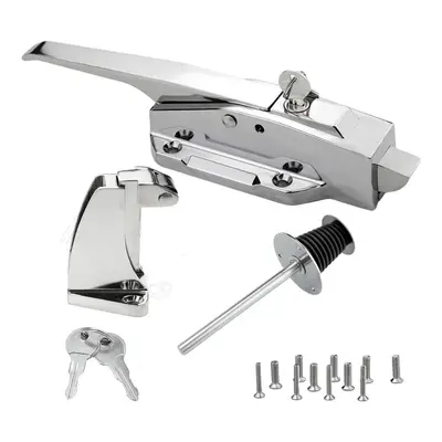 Walk in Freezer Door Latches Walk in Cooler Door Handle Latches Freezer Kit Heavy Duty with Key 