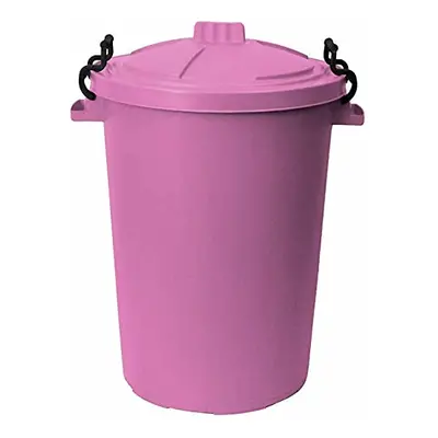 M1SS 50L Litre Heavy Duty Plastic Clip Lock Lid Bin Indoor or Outdoor Rubbish, Dustbin, Trash Ca