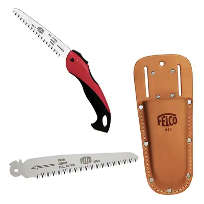 Felco F600 Pruning Saw bundle - Saw - spare blade - leather hoster