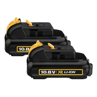 2 x Dewalt DCB127 10.8v 2.0Ah Li-Ion XR Battery Lithium Ion Slide Battery