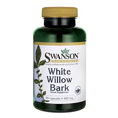 Swanson White Willow Bark (400mg, Capsules)