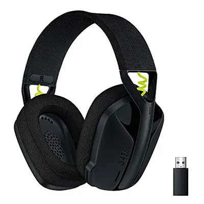 Logitech G435 LIGHTSPEED & Bluetooth Wireless Gaming Headset, Ultra Lightweight 165g over-ear he