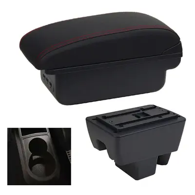 (black,red) For Skoda Rapid Armrest For Volkswagen Vw Polo 2021 Car Armrest Box Retrofit Car Acc