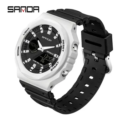 S shock Military Sports Men Watches Waterproof Dual Display Quartz Wristwatch For Male Clock G R