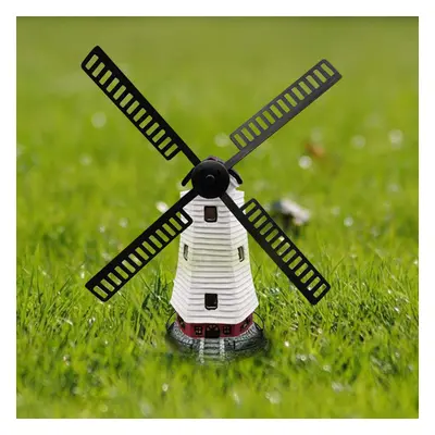 Garden Windmill Ornament Solar Power Light Decoration Outdoor Light up