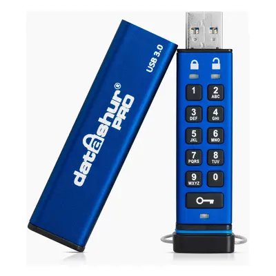 (64GB) iStorage datAshur PRO GB | Secure Flash Drive | FIPS Level Certified | Password protected