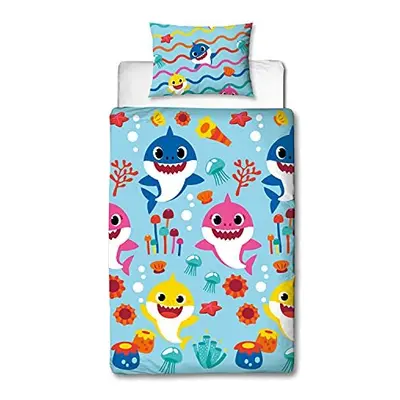 Song Single Family Design Reversible Two Sided Rainbow Design Blue Official Bedding Duvet Cover 