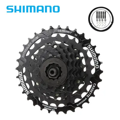 ( Speed 12-32T) SHIMANO CS-HG200-7 Flywheel Mountain Bike 7/21 Speed Cassette Flywheel 28/32 Tee