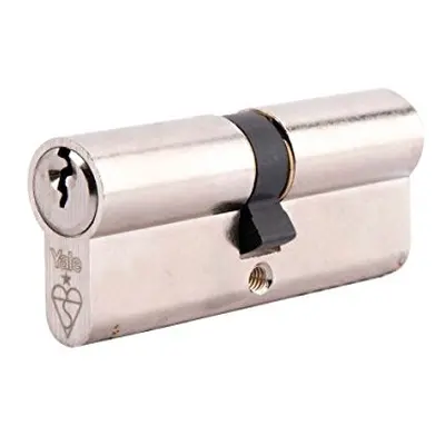 KM3040-NP Euro Double Star Kitemarked Cylinder, Keys Supplied, High Security, Boxed, Suitable fo